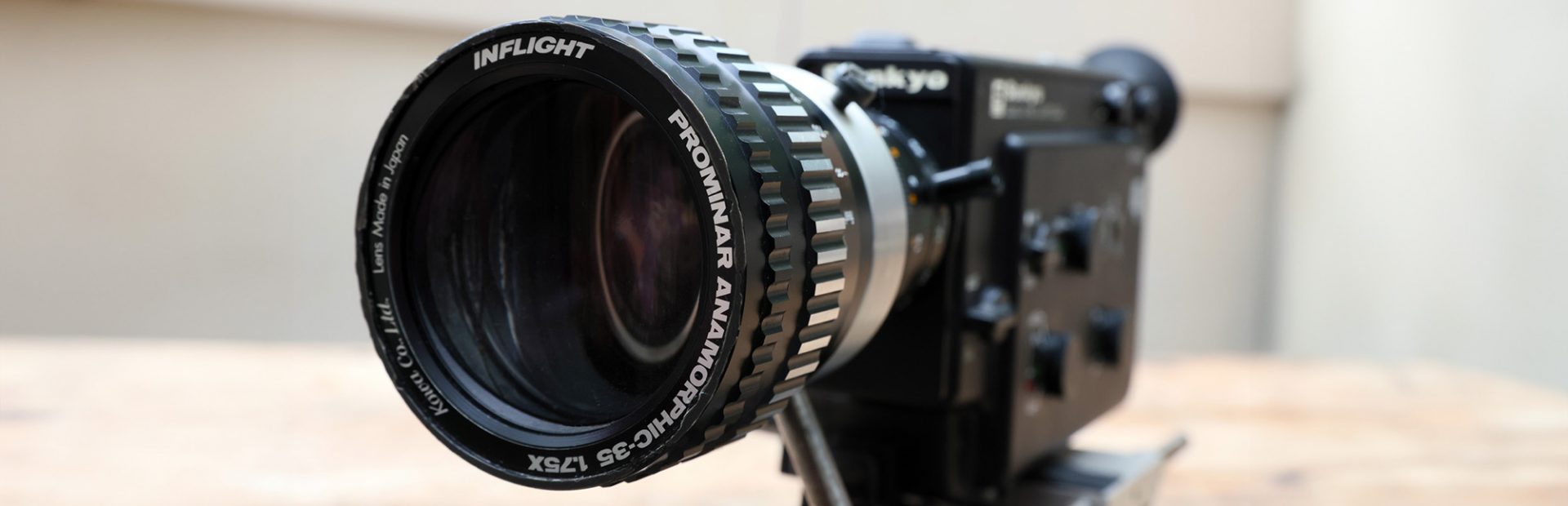 Anamorphic Super 8 Camera